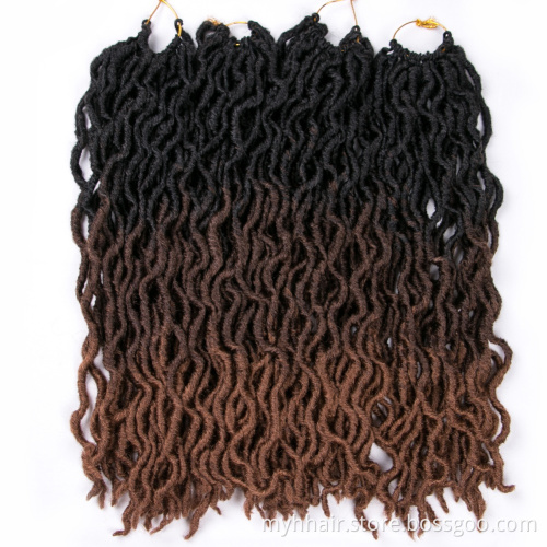 Crochet Braids Dreadlock Hair Extension 20 inch 24 roots/pack,Afro Locs twist Ombre Synthetic Braiding Hair burgundy